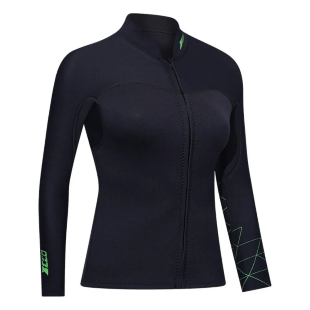 Neopreno Wetsuit Surf Suit 3mm Kitesurf Scuba Diving Suit Winter Swimwear Underwater Spearfishing Long Sleeve Swimsuit Men Women
