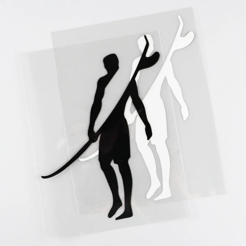 QYPF Creative Surf Sports Vinyl Car Stickers Accessories Decal S2-0036