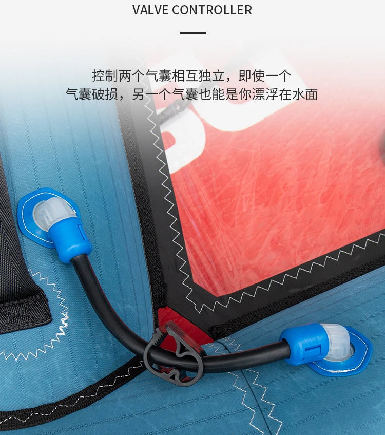 Portable Stand-up Windsurfing Set Water SUP Inflatable Kiteboards with Dual Tail Fins Inflatable Stand Up Paddleboard SUP Board