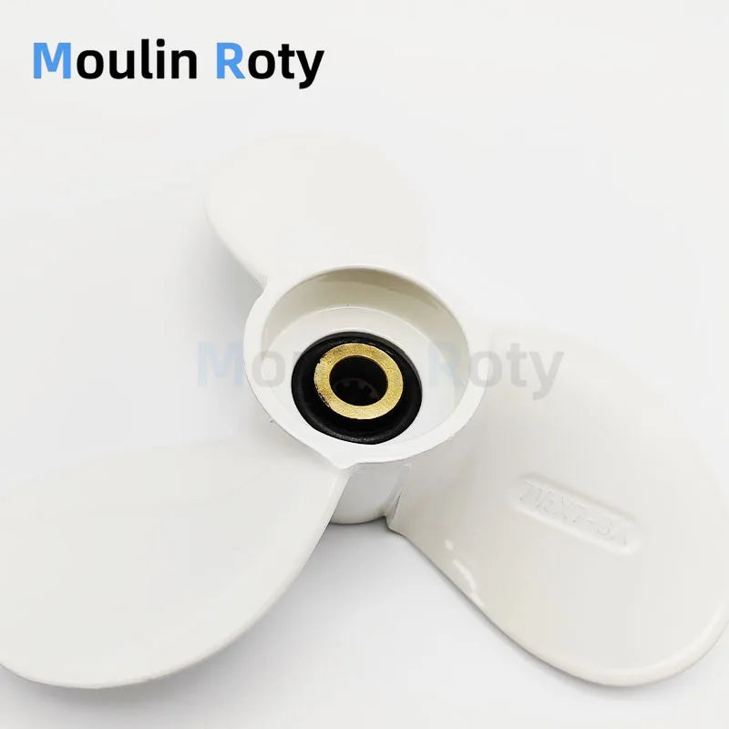 Marine Engine Propeller 7 1/2X7-Ba Suitable for Yamaha Outboard Motor 6E0-45943-01-El-00 Propeller Suitable for 4-6 Horsepower