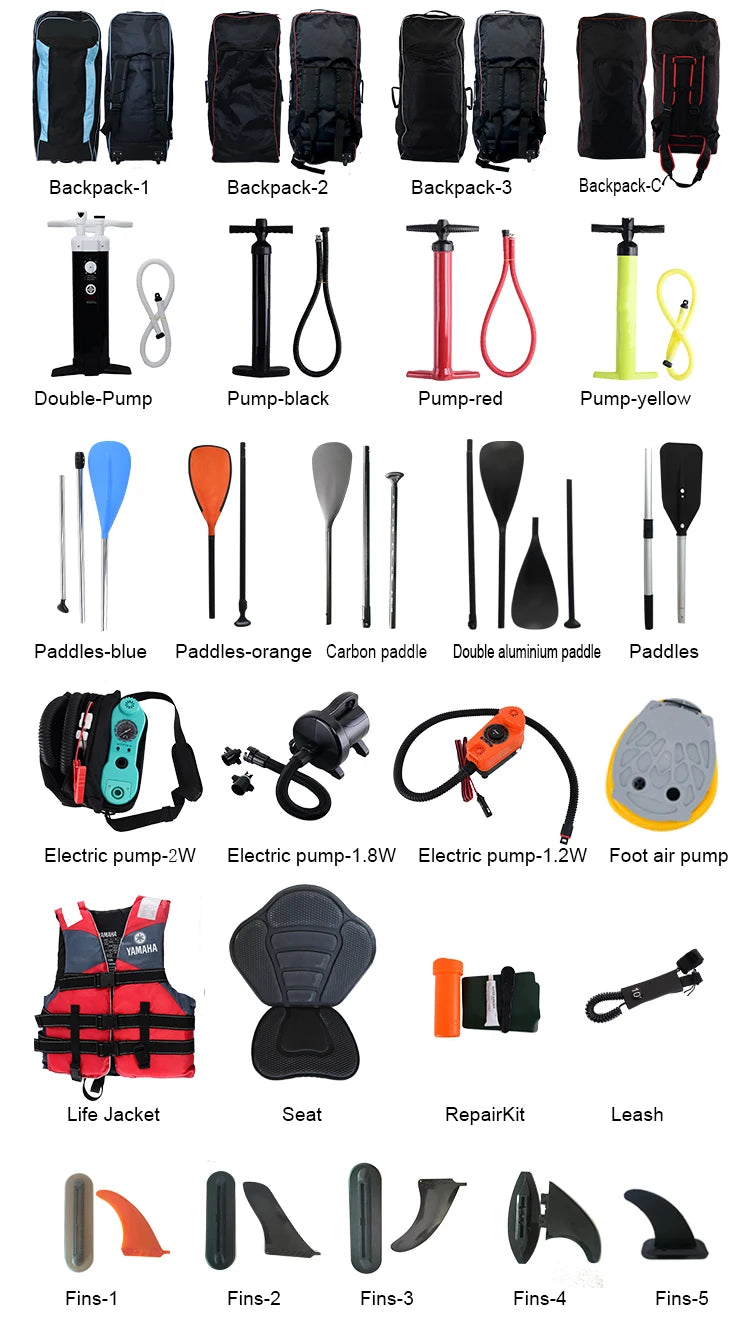 China Wholesale Windsurf Inflatable Stand up sup Paddle Board with Sail Kitesurf Wakeboard