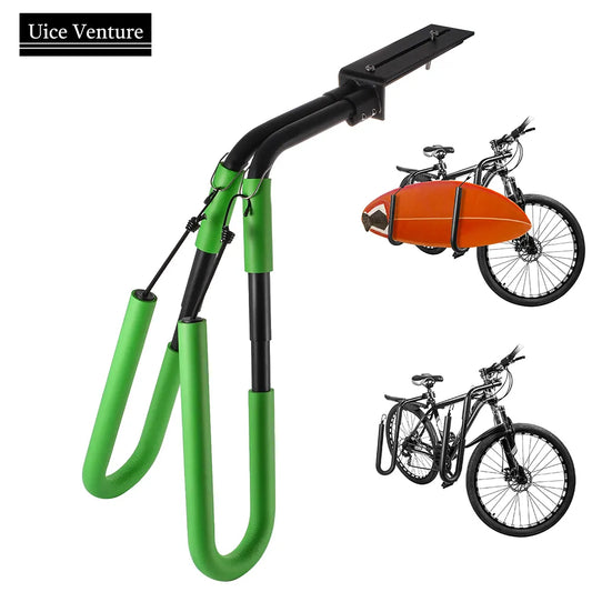 Bike Motorcycle Surfboard Rack Holder Portable Adjustable Motor Bike Side Carrier Surf Rack Wakeboard Surfboard Carrier
