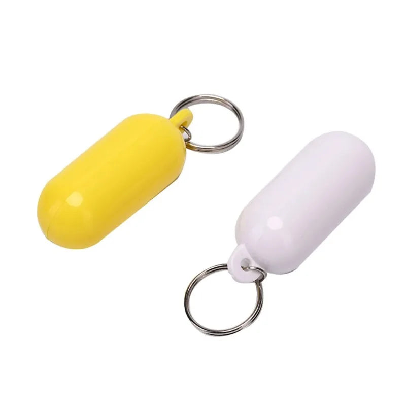 1/2pcs Accessories Keys buckle Marine Sailing Boat Float Canal Keychain Kayak keyring Fender Buoyant holder Floating Key ring