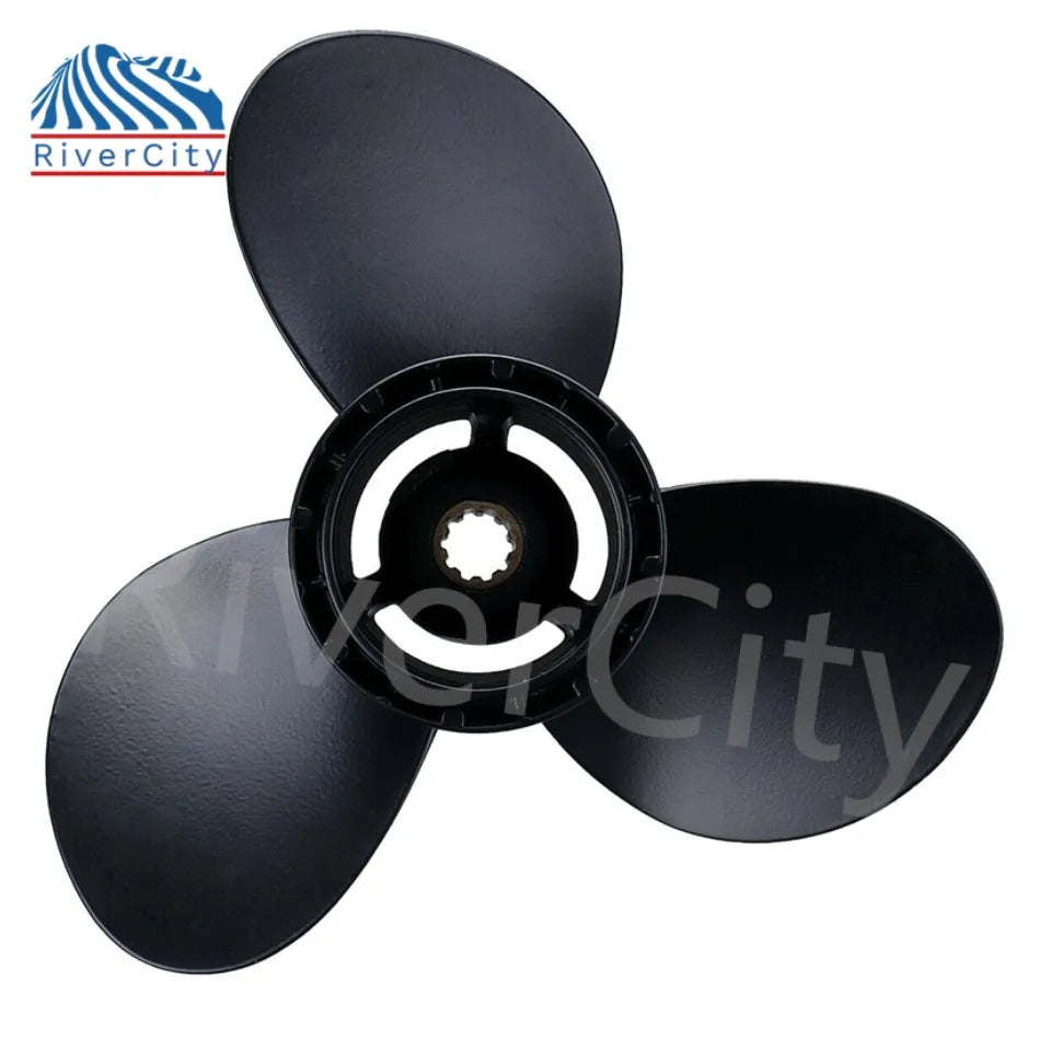 For Suzuki 20HP 25HP 30HP Outboard Propeller 10 1/4X10 Boat Motor Aluminum Alloy Screw Ship Marine Engine 3 Blade 10 Spline
