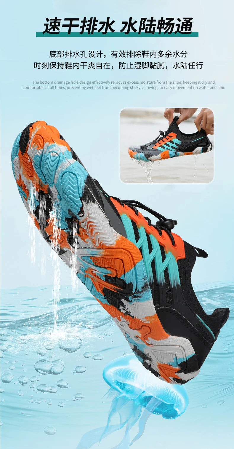 Men Women Water Sports Shoes Aqua Swim Shoes Surf Barefoot Trail Shoes Barefoot Shoes Aquatic Sneaker Shoe Man water shoes