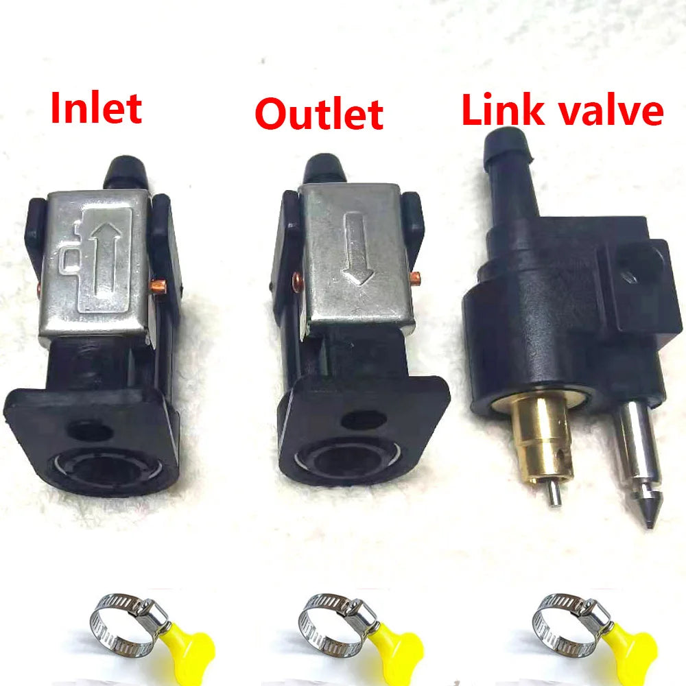 MZTI - Boat Outboard Fuel Hose Fitting Hand Pump - Compatible For Yamaha For Parsun For  Hangkai Fuel Tank Connectors
