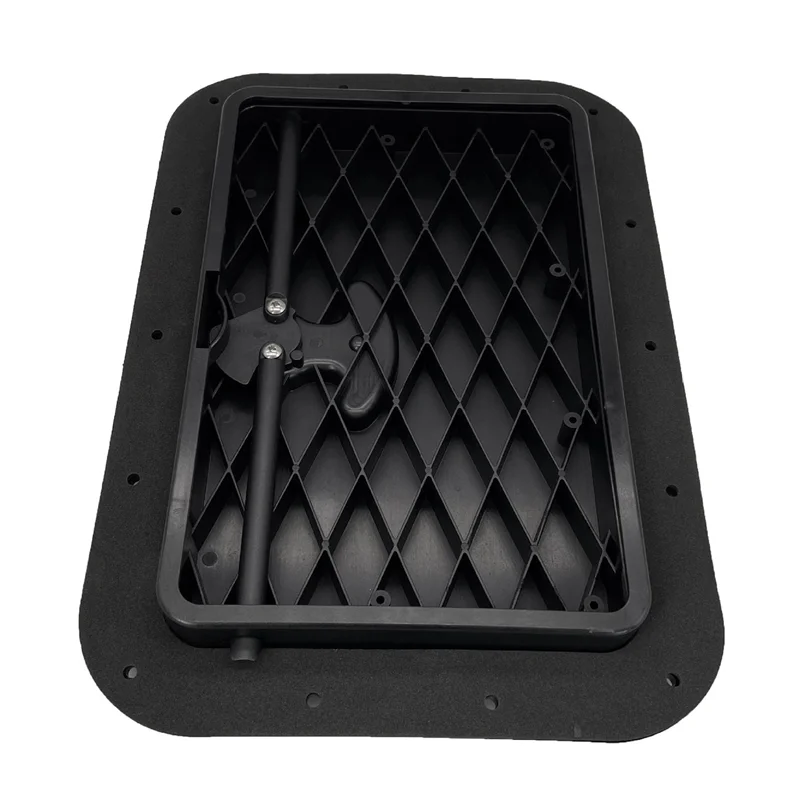 Marine Deck Plate Square Hatch Pull Out Handle Hatch for Boat Kayak Canoe Boat Parts Accessories