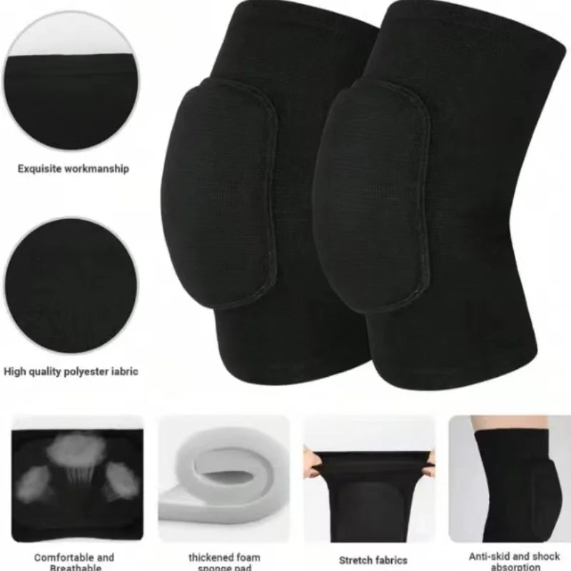 Dance sponge knee pads to keep warm volleyball dance kneeling anti-collision exercise thickened knee pads sports dance knee pads