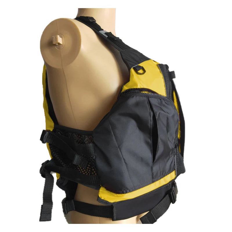Daiseanuo-Life Jacket for Children Adults, Buoyancy Aids, PFD Kayak, Zipper Pocket, Sailing, Rafting, Sailing, Buoyancy, New, 50