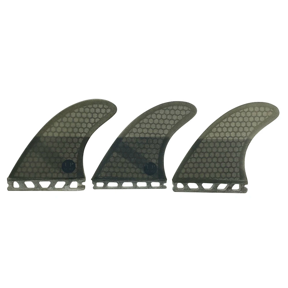 UPSURF FUTURE Surfboard Fin Tri-quad fin set for surfboard, single table, G5+ GL, 4 color, honeycomb fiberglass