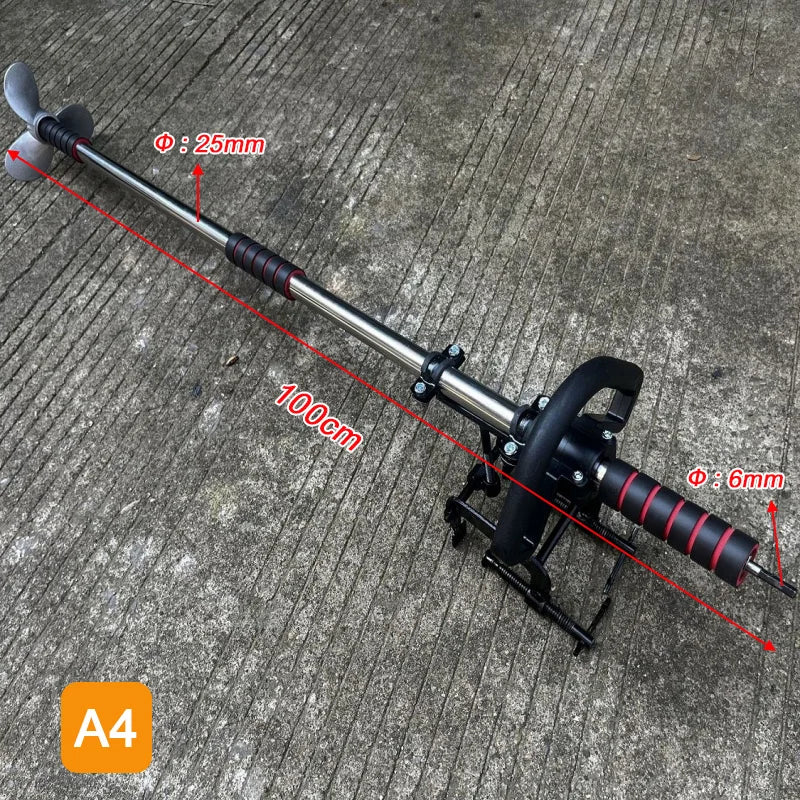 1M Propeller Handheld Electric Outboard Machine Aluminum Propeller Kayak Charging Hang Pulp Motor Power Tools Engine