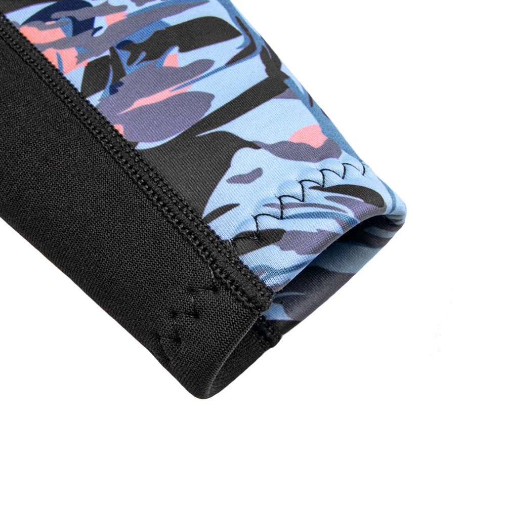 Women Wetsuit 3mm Neoprene One-Piece Diving Suit Swimsuit Keep Warm Long Sleeves Surfing Swimming Diving Kayaking Freediving