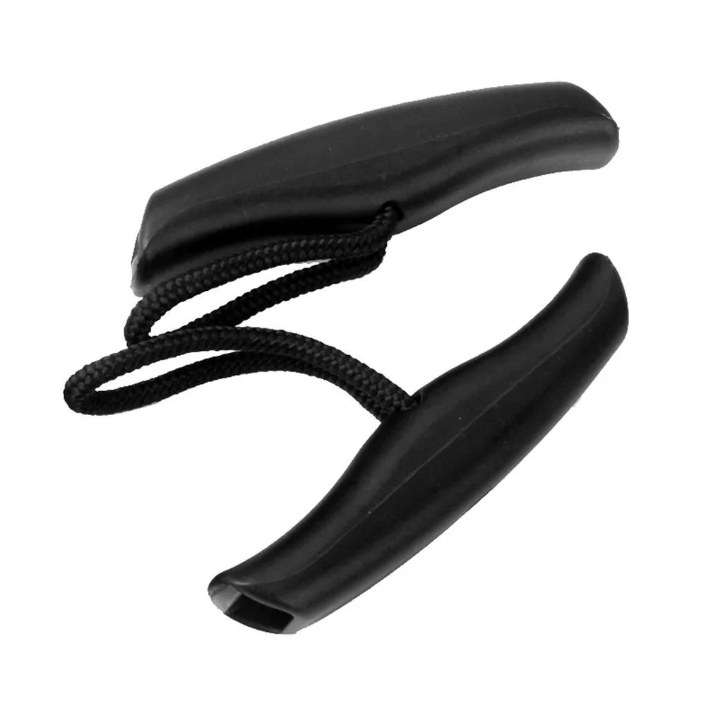 4PC 2PC Universal Marine Kayak Pull Handle Dinghy Carry Pull Handle & Cord Side Mount Durable Black Nylon Rear Mount Replacement