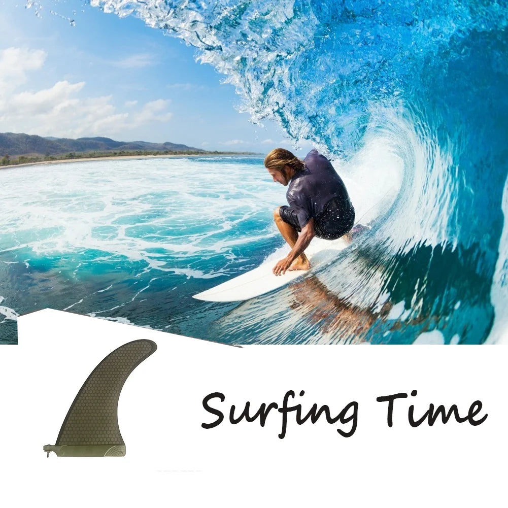 7/8/9/10 Inch Surf Fin Honeycomb Fiberglass SUP Board Fin For Surfboard Longboard Surfing Water Sport Accessories