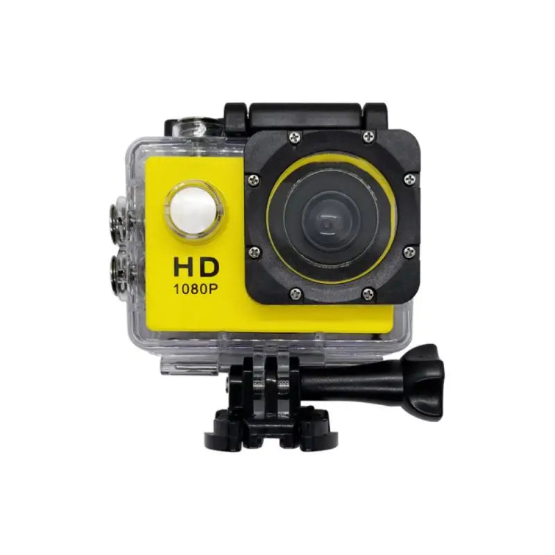 Mini câmera de ação esportiva para exterior, 30m, 1080p, subaquática, à prova d'água, capacete, câmera de gravação de vídeo, esportes aquáticos ao ar livre