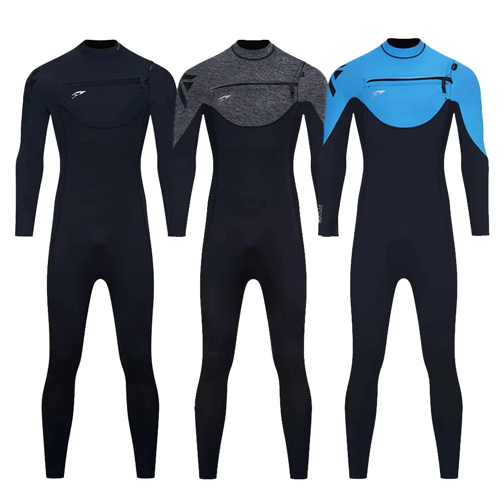 3/2MM Neoprene Wetsuit Surf Scuba Diving Suit Men Women Underwater Fishing Spearfishing Kitesurf Swimwear Wet Suit Equipment