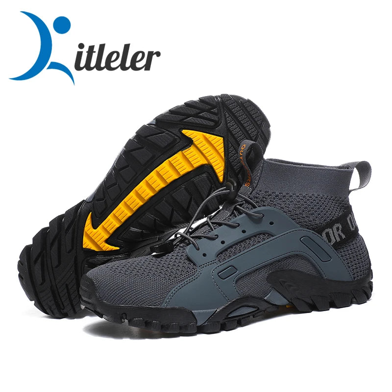 Aqua Shoes Male 2023 Quick-Drying Anti-Slip Sneakers Mountain Hiking Swimming Water Shoes Soft Men Casual Sneakers Free Shipping