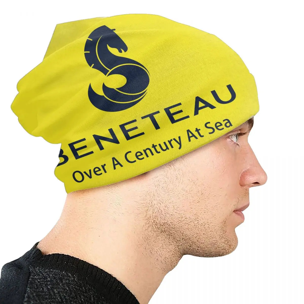 Beneteau Sailboat Sailing Yacht Beanie Cap Unisex Winter Bonnet Femme Knitting Hats Hip Hop Outdoor Ski Skullies Beanies Hats
