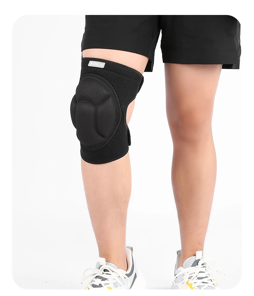 Pressure strap protection Sports Thickening Knee Pads Volleyball Extreme Sports Kneepad Brace Support Anti collision ElasticKnee