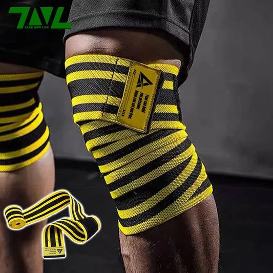 2PCS Knee Pads Sports Elastic Wrap Kneepad Elbow Pad for Fitness Gym Squats Exercise