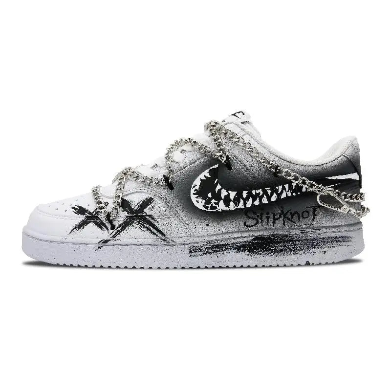 【Customize】Nike Court Vision 1 Skateboarding Shoes Unisex Sneakers shoes DH2987-101