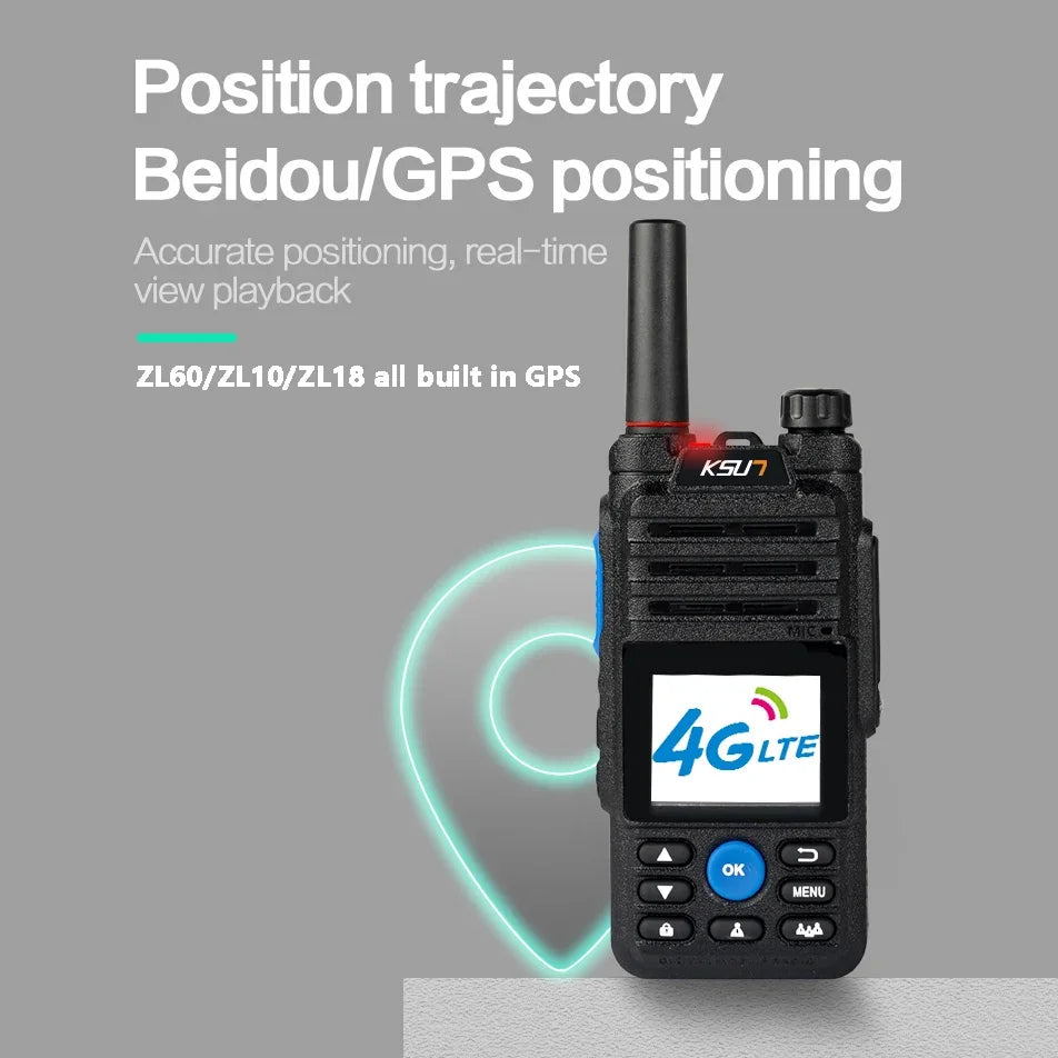 POC two way radio long range 100 km 5000km 200 300 500 1000 3000 5000 mile GPS global 4G WIFI zello sim card walkie talkie phone