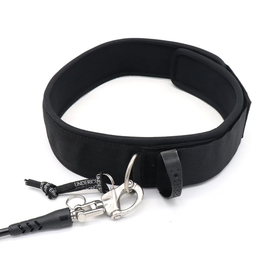 Adjustable Quick Release Waist Rope 10FT Hydrofoil Surf Waist Belt Coiled Leash For Wing Board Rope Surfboard Accessory