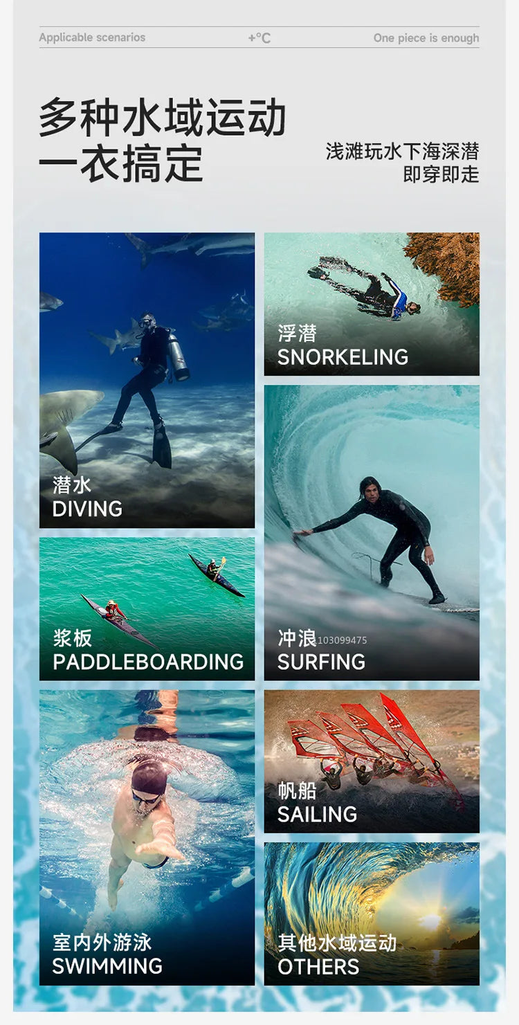 Wetsuit Vest for Men Women 3mm Front Zipper Neoprene Wet Suit Top Sleeveless Jacket for Scuba Diving Kayaking Surfing Swimming