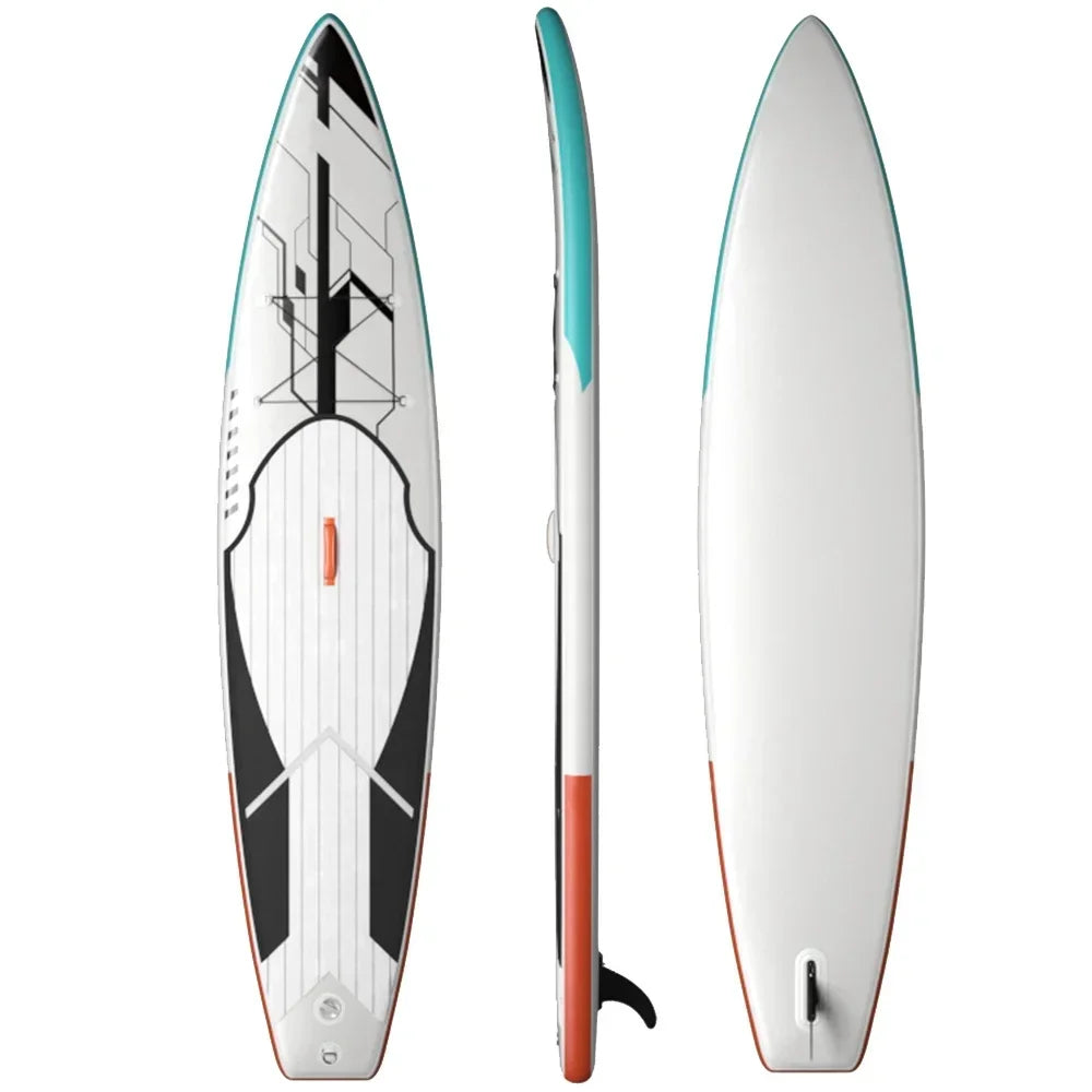 Windsurf Inflatable Stand Up Sup Paddle Board With Sail Kitesurf Wakeboard