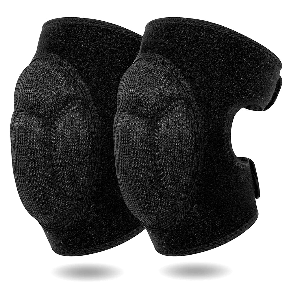 1pair  Knee Pads for Cleaning House Floors,Gardening Work,Carpet,Roofing,kneepads with Soft Inner Liner, Adjustable knee pads