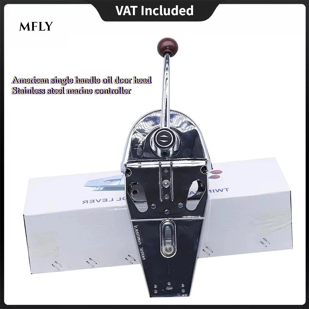 YK9-S Boat Engine Control Box Top Mount Accessories Universal Marine Boat Single Lever Handle Engine Control Box