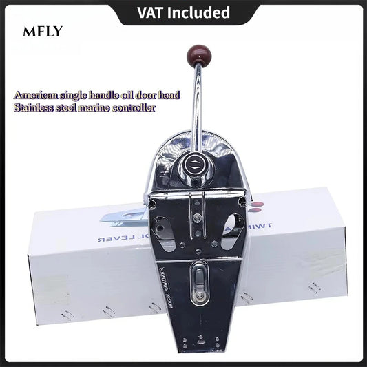 YK9-S Boat Engine Control Box Top Mount Accessories Universal Marine Boat Single Lever Handle Engine Control Box
