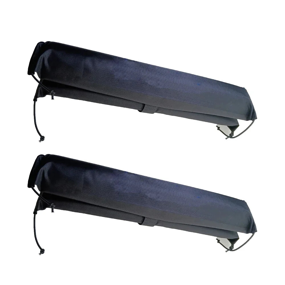 Oxford Pair of Roof Rack Pads Kayak Canoe Bike Luggage Car Roof Cross Bars Cover Wrap Snowboard Sup Board Carrier Protective Bar