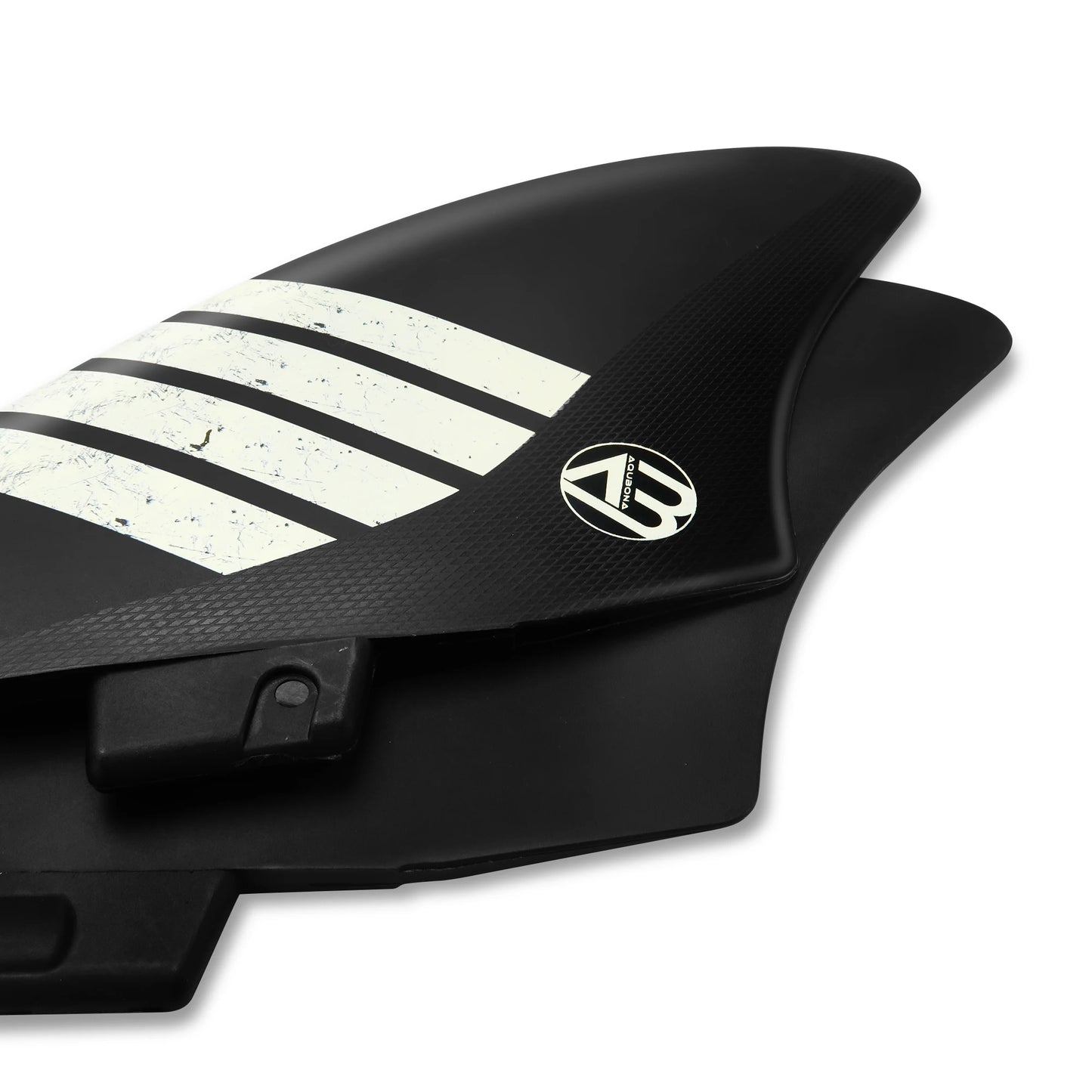 Surfboard Twin Keel Fins (2 Fins) Dual Tab Single Tab Sizes for Longboard Surfboard Funboard