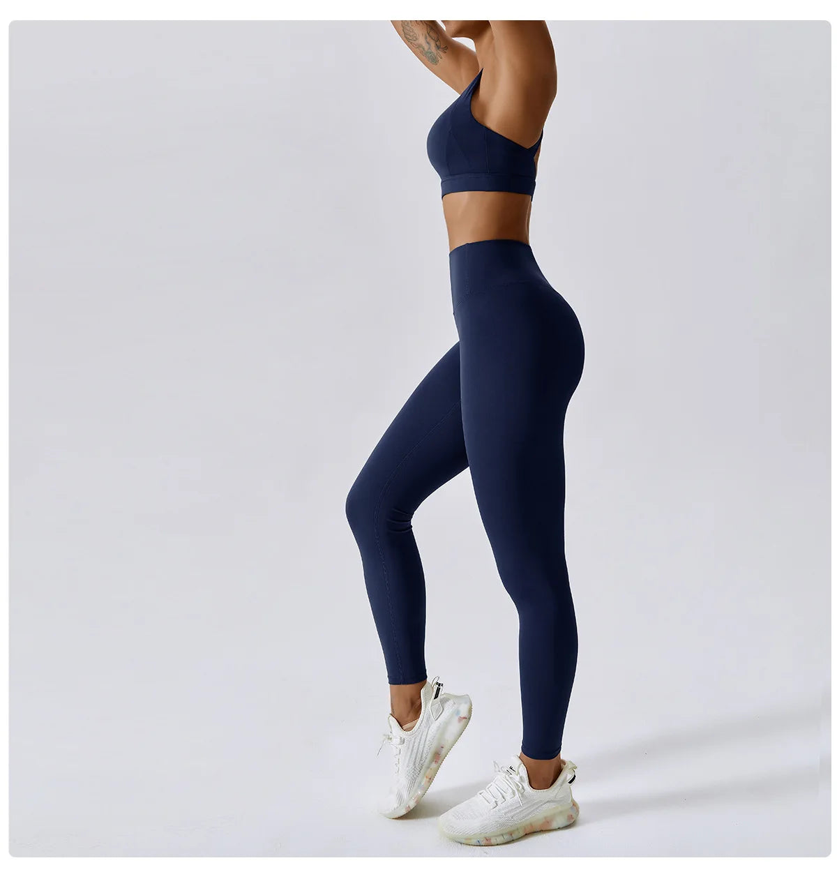 Yoga Set 2 Piece Women Sportswear Workout Clothes Women Sport Set Suits For Fitness Cross Back Bra Seamless Gym Push Up Leggings
