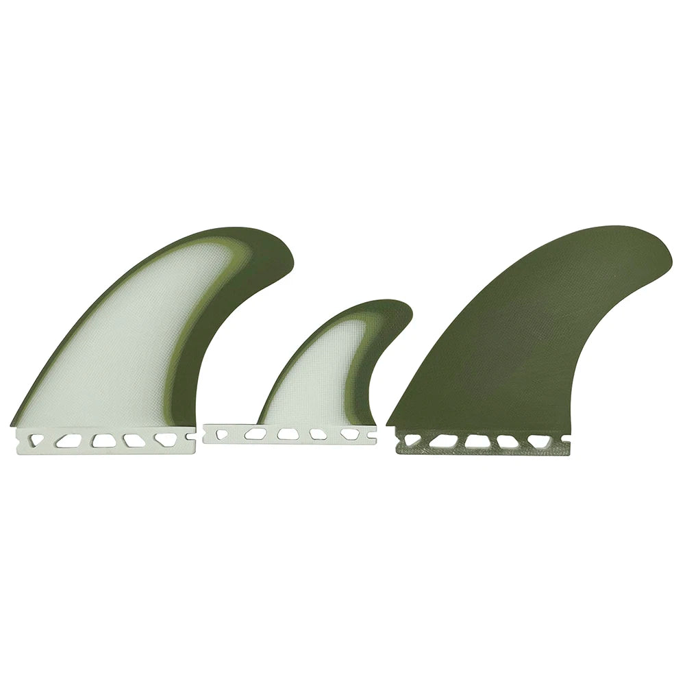 UPSURF Future Quilhas Tri Fins T1 3 FINS Thruster Fiberglass Surfboard Fins Single Tab Surfing Equipment Accessory Tabla de Surf