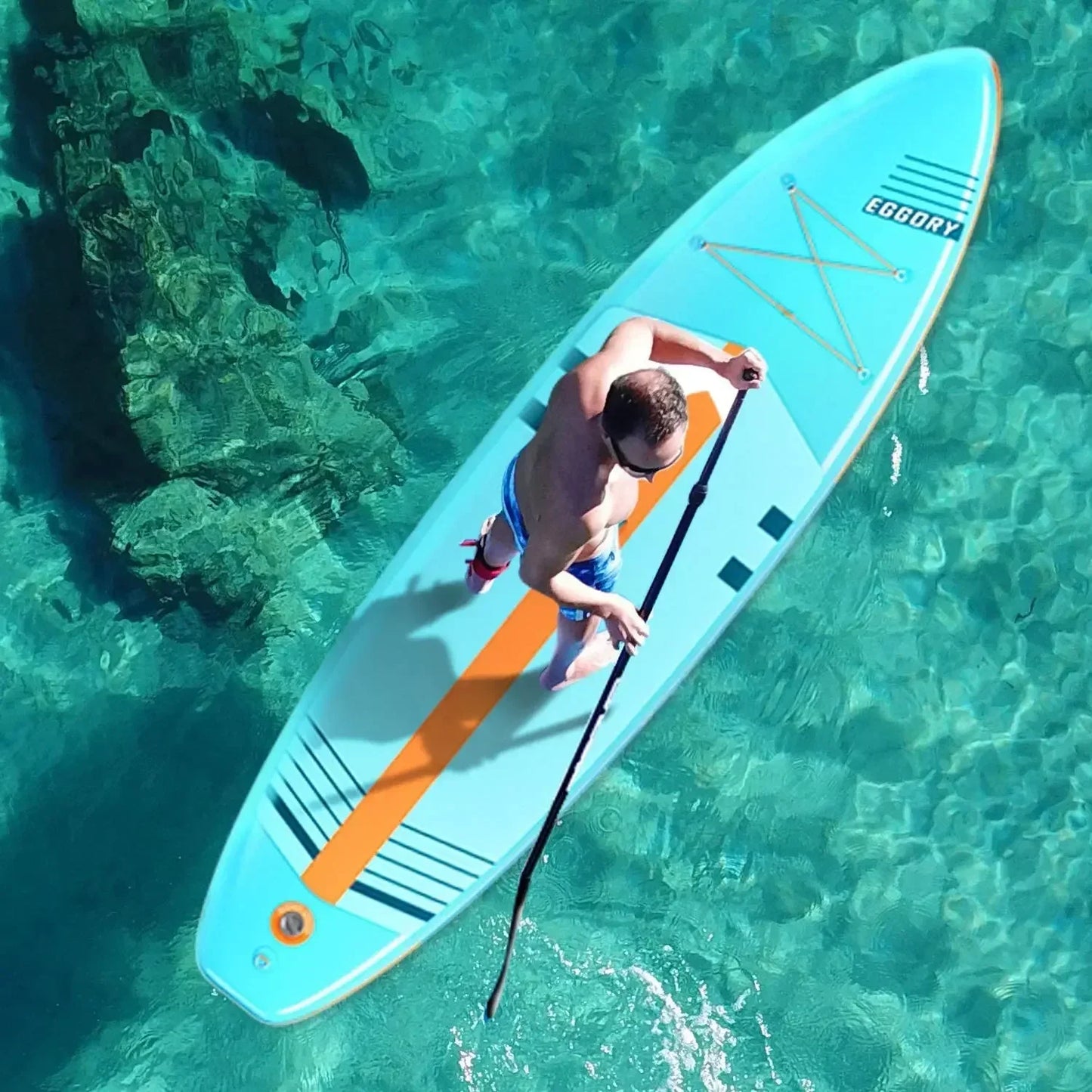 Windsurf Inflatable Stand Up Sup Paddle Board With Sail Kitesurf Wakeboard