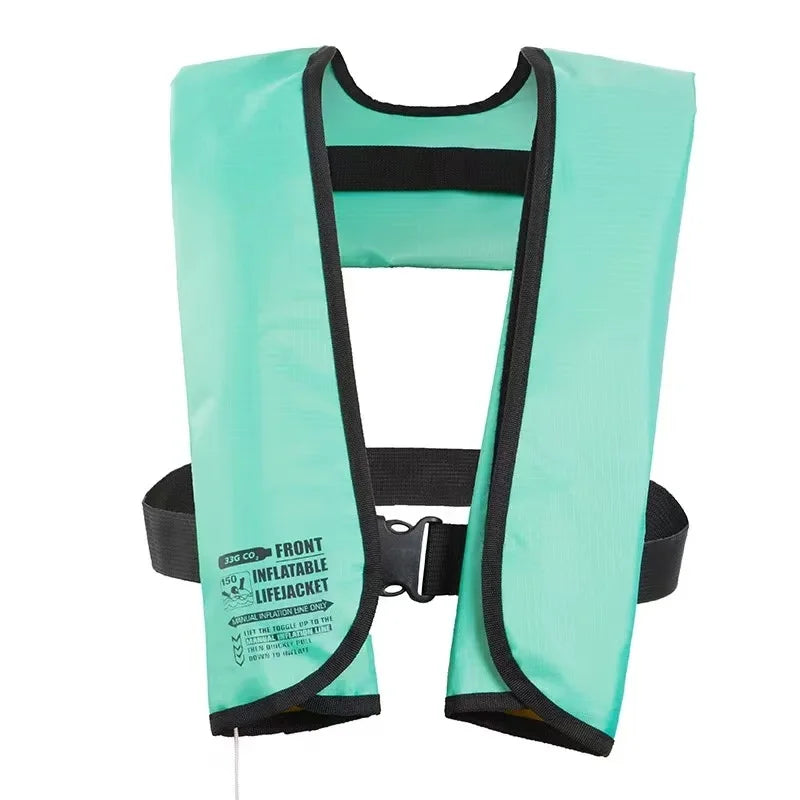 New Auto Self-inflatable Life Vests Manual Boating Life Jackets Adult PFD 150N for Water Sports Fishing Rafting Accessories