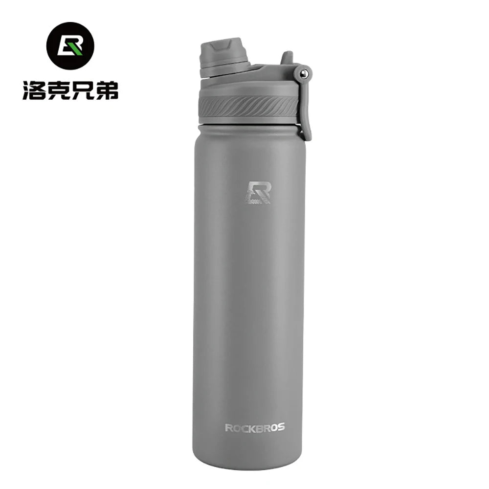 Stainless Steel Insulated Water BottleSports Insulated Water BottleLeak-proof and BPA-freeReusable Suitable for Cycling Running