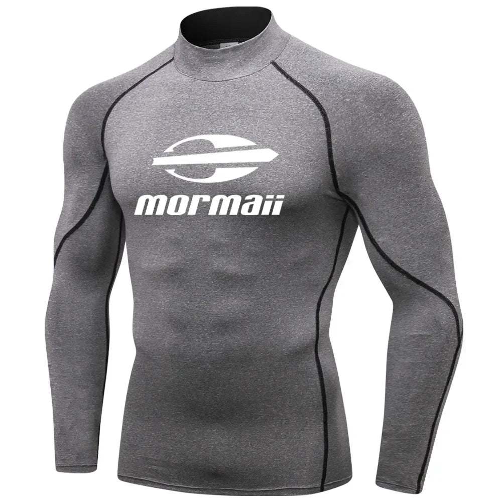 Men Swimsuit Swimming T-shirt Beach UV Protection Swimwear Rash Guard Long Sleeve Surfing Diving Swimsuit Surf T-shirt Rashguard