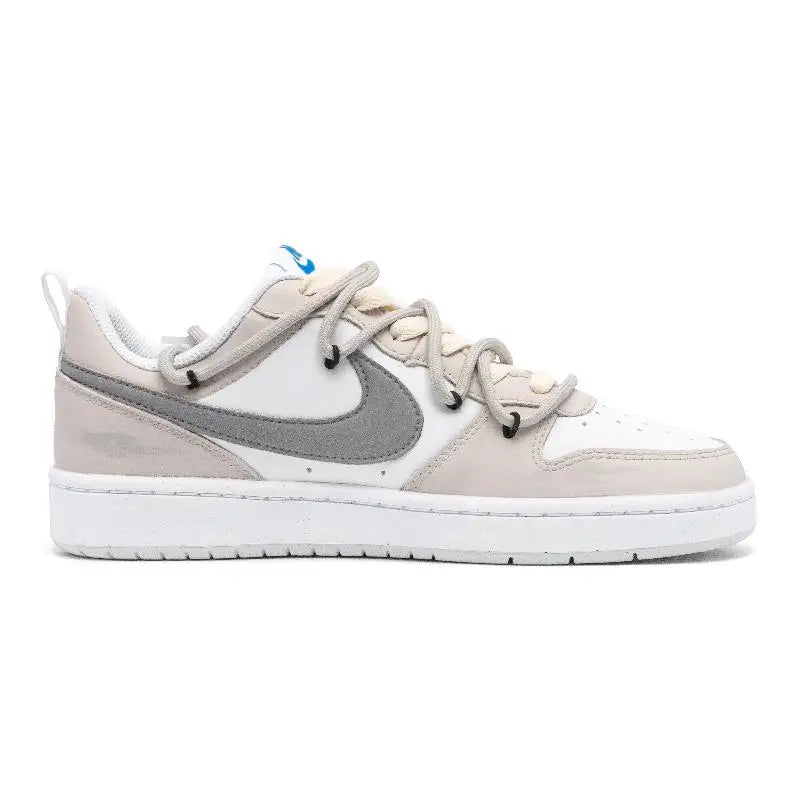 【Customize】Nike Court Borough Skateboarding Shoes Women's Sneakers shoes BQ5448-123