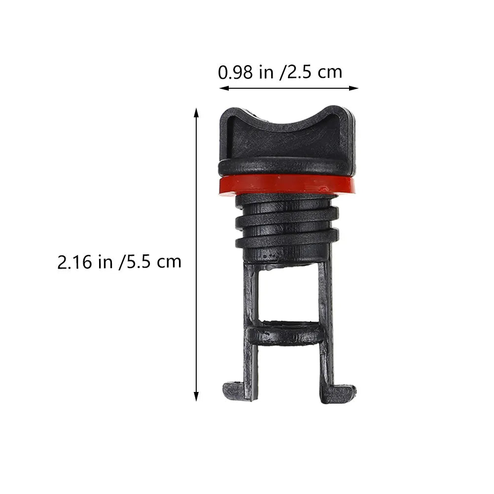 4Pcs Kayak Drain Plugs Waterproof Rubber Stopper Easy Install Replacement for Canoe Boat Kayak Supplies Boat Drain Plug