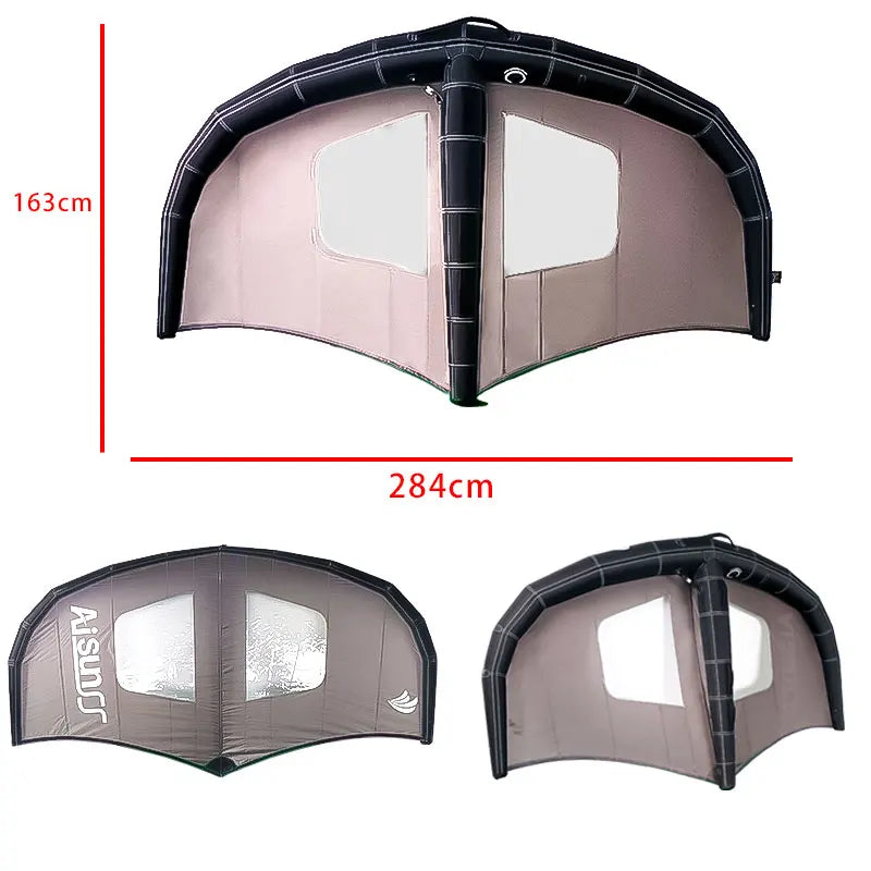 Airo New Design Carbon Handle Hard Inflatable Wing Foiling Favorite Surf Hydrofoil Windsurf Kite Wind Surfer Board Sail Factory