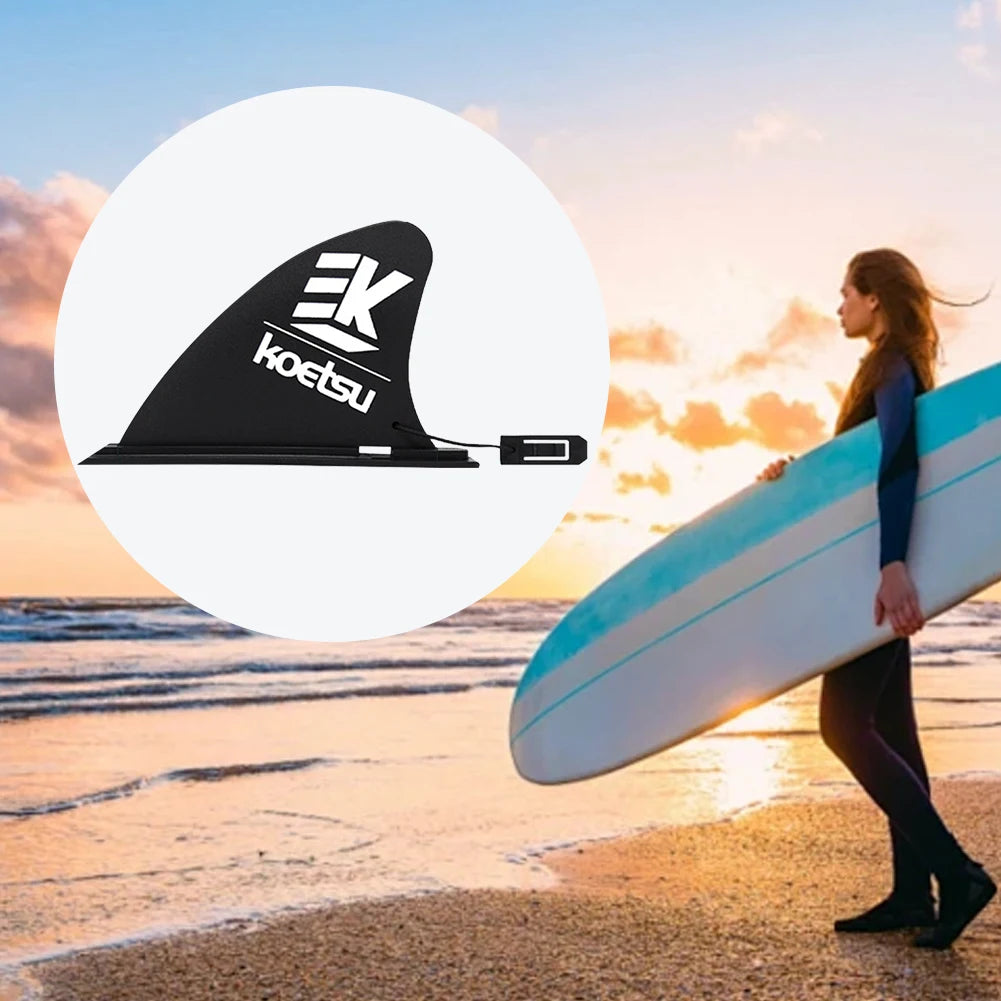 Surfboard Fin Quick Release Paddle Board Fin Detachable Surfboard Tail Fin Stablizer Stand Up Board Surfboard Slide-in Large Fin