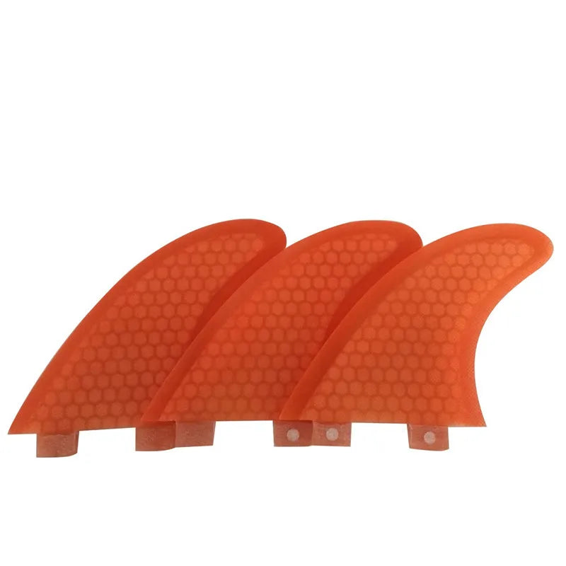 M Tri Surf Fin Fibreglass Honeycomb Surfboard Fin Double Tabs Quilla UPSURF FCS FINS G5 For Fish/Shortboard/Funboard Stabilizers