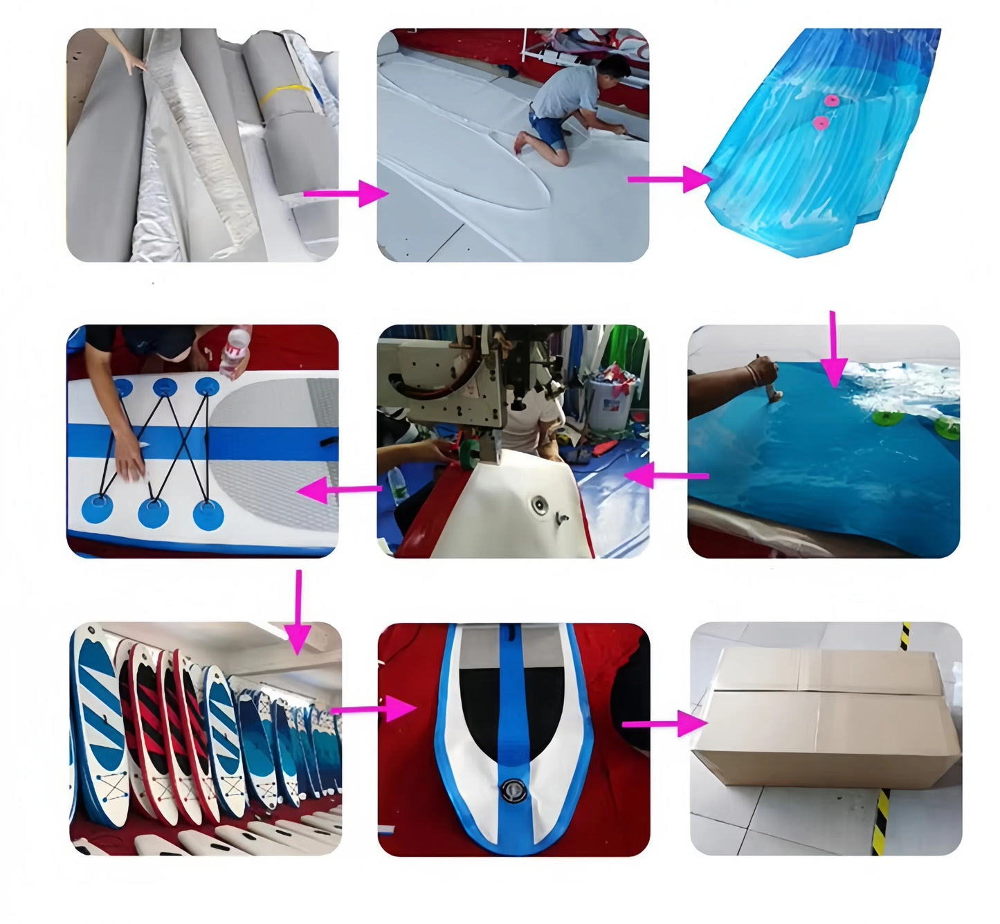 Surfboard SUP Surfing Board Inflatable Stand Up Paddle Board Ultra-Light Paddle board with SUP Accessories Fins Paddle