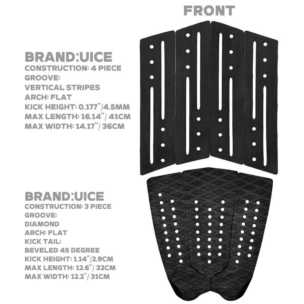 Promotional SUP Board Surf Traction Pad Surf Deck Pad Surf Grip EVA For Surfboard Longboard Paddle Board Combination Pad