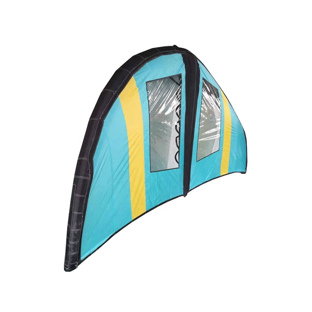 Inflatable kitesurfing kite wind fly wings surf hydrofoil kite for wing foil pack surfing wingsurf