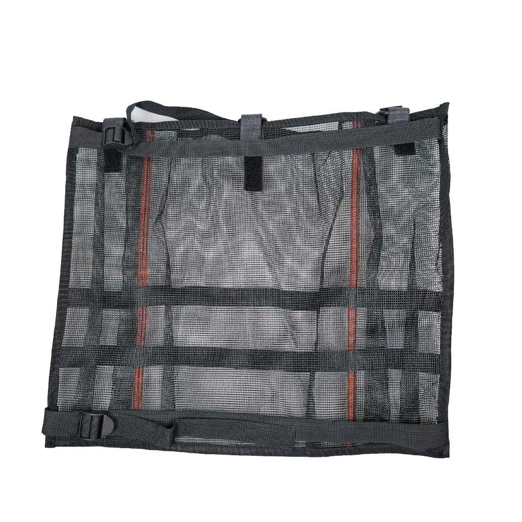 Kayak Under-Seat Storage Bag UV-Resistant Mesh Organizer Inflatable Boat Mesh Storage Net Pouch for Tools & Gear
