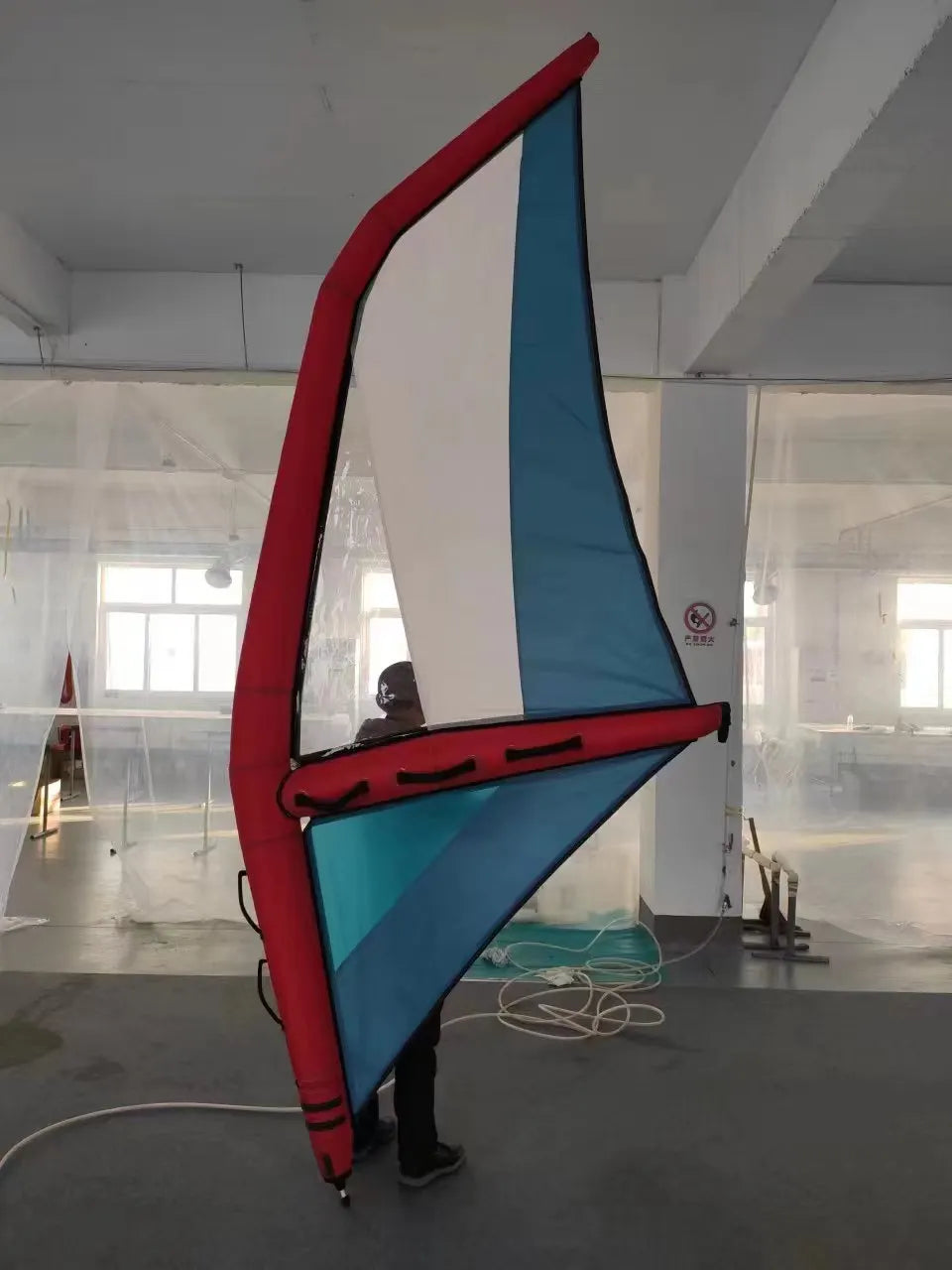 Windsurf All Round Paddle Board Inflatable Surfboard Windsurfing SUP Sailing on Sea for Athlete or Technical Player